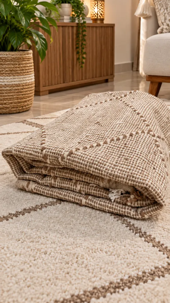 Tapis Traditionnel en Laine Fait Main 1.30 x 2.10