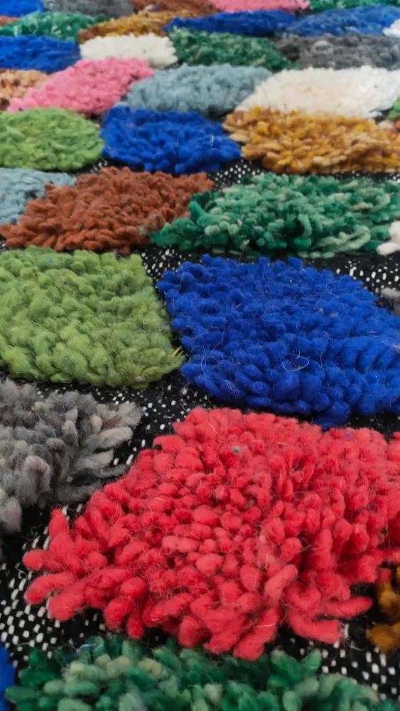 Zellige Traditionnel - Tapis Fait Main 100x150 cm
